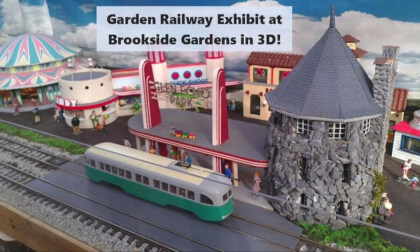 Garden Railway Exhibit at Brookside Gardens in 3D! Garden Railway Exhibit at Brookside Gardens in 3D!