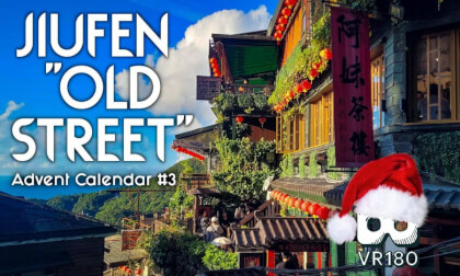Jiufen: Red Lanterns and Blue Horizons 🏮🌊 | Advent Calendar #3 VR Video Jiufen: Red Lanterns and Blue Horizons 🏮🌊 | Advent Calendar #3 VR