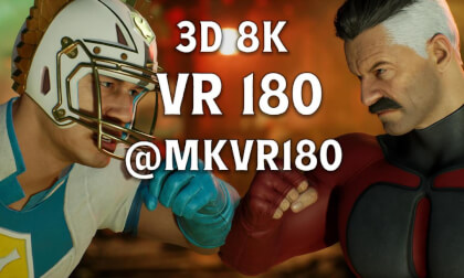 Mortal Kombat VR: Peacemaker vs Omni-Man (VR180 8K 3D Battle) | Epic Virtual Fight Scene (MQVR-21A)