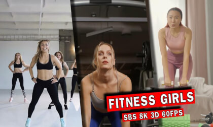 Fitness Girls | SBS 3D 60FPS Fitness Girls | SBS 3D 60FPS