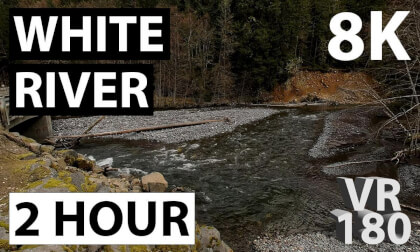 VR180 | Relaxing River | Washington VR180 | Relaxing River | Washington