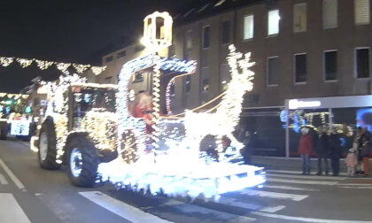 Christmas tractors Belgium VR Video Christmas tractors Belgium VR