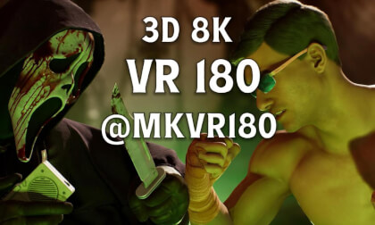 Mortal Kombat VR: Ghostface vs Johnny Cage (VR180 8K 3D Battle) | Epic Virtual Fight Scene (MQVR-22A) VR Video Mortal Kombat VR: Ghostface vs Johnny Cage (VR180 8K 3D Battle) | Epic Virtual Fight Scene (MQVR-22A) VR