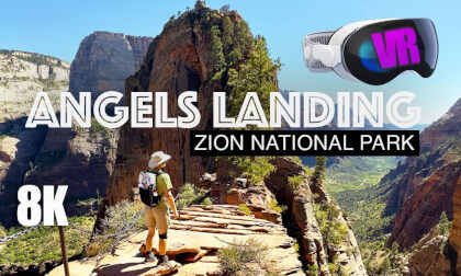 ANGELS LANDING in 3D: Zion Virtual Tour VR Video ANGELS LANDING in 3D: Zion Virtual Tour VR