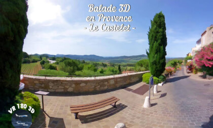 VR 180 3D slideshsow - Provence - Le Castelet VR 180 3D slideshsow - Provence - Le Castelet