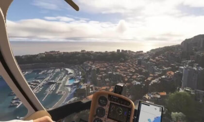Tour of Monaco in Helicopter