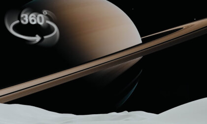 Timelapse on Saturns Moon VR Video Timelapse on Saturns Moon VR