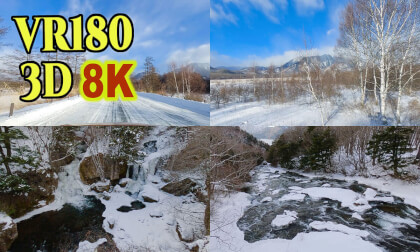 Snowy scenery of Oku-Nikko in Tochigi prefecture ,Japan