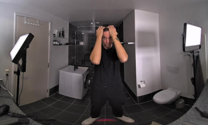 Quiff parting hairstyle for men Slikhaar TV 180 vr 4k VR Video Quiff parting hairstyle for men Slikhaar TV 180 vr 4k VR