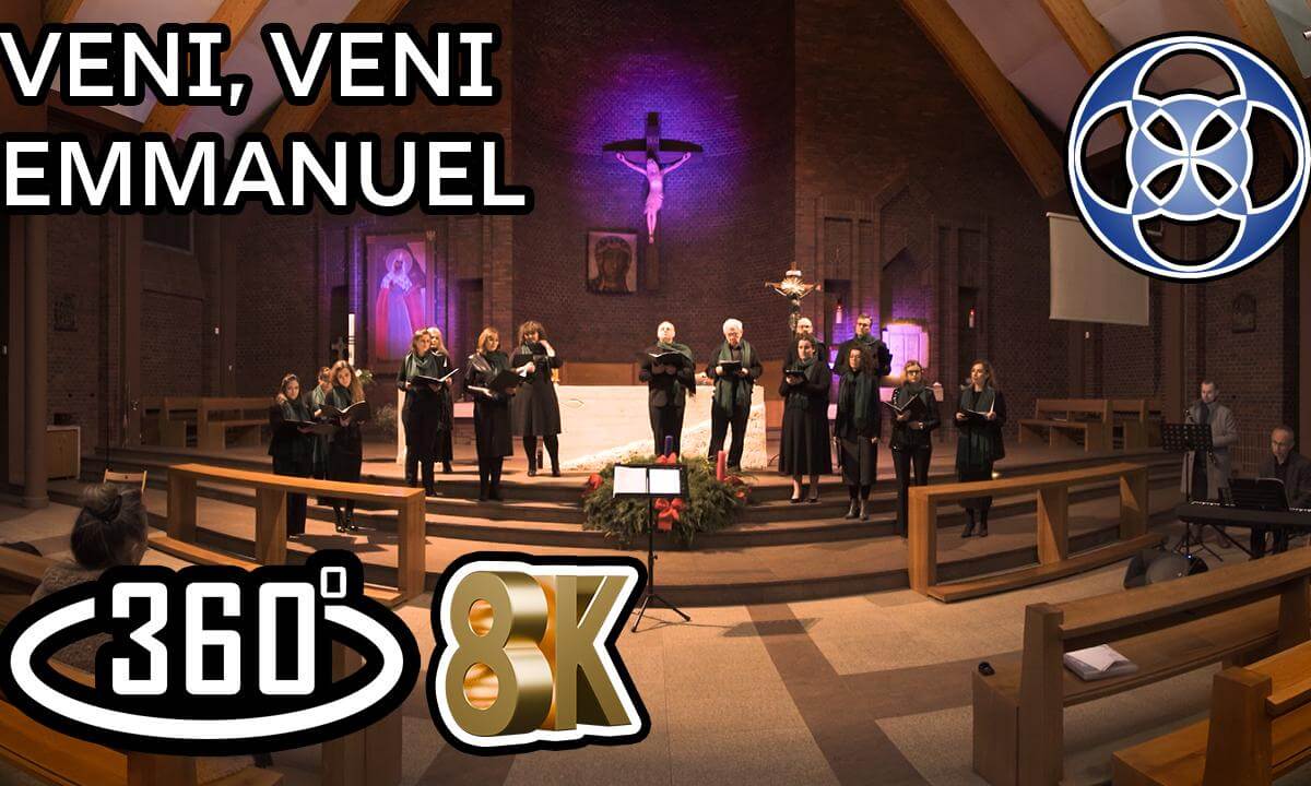 Advent Musical Reflections - Veni, Veni Emmanuel - 360 8K VR Ambisonics
