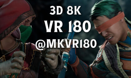 Mortal Kombat VR: Reptile vs Kenshi (VR180 8K 3D Battle) | Epic Virtual Fight Scene (MQVR-24A) VR Video Mortal Kombat VR: Reptile vs Kenshi (VR180 8K 3D Battle) | Epic Virtual Fight Scene (MQVR-24A) VR