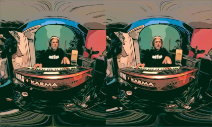 3D 180 KARMA "My Inner Percussionist" - Rupert Chappelle, National Electrophonic VR Video 3D 180 KARMA "My Inner Percussionist" - Rupert Chappelle, National Electrophonic VR