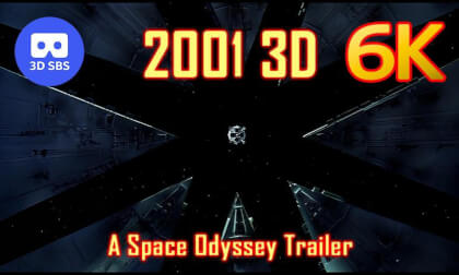 2001: A Space Odyssey Trailer in 3D 2001: A Space Odyssey Trailer in 3D