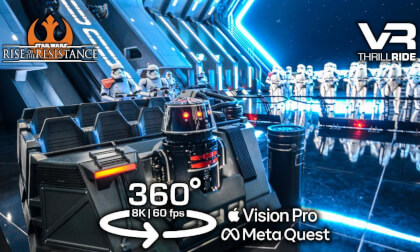 8K 360° Escape the First Order: Rise of the Resistance - Stunning Low-Light 8K 360° Escape the First Order: Rise of the Resistance - Stunning Low-Light