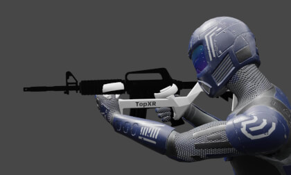 TopXR VR Gunstock Fast reload VR Video TopXR VR Gunstock Fast reload VR