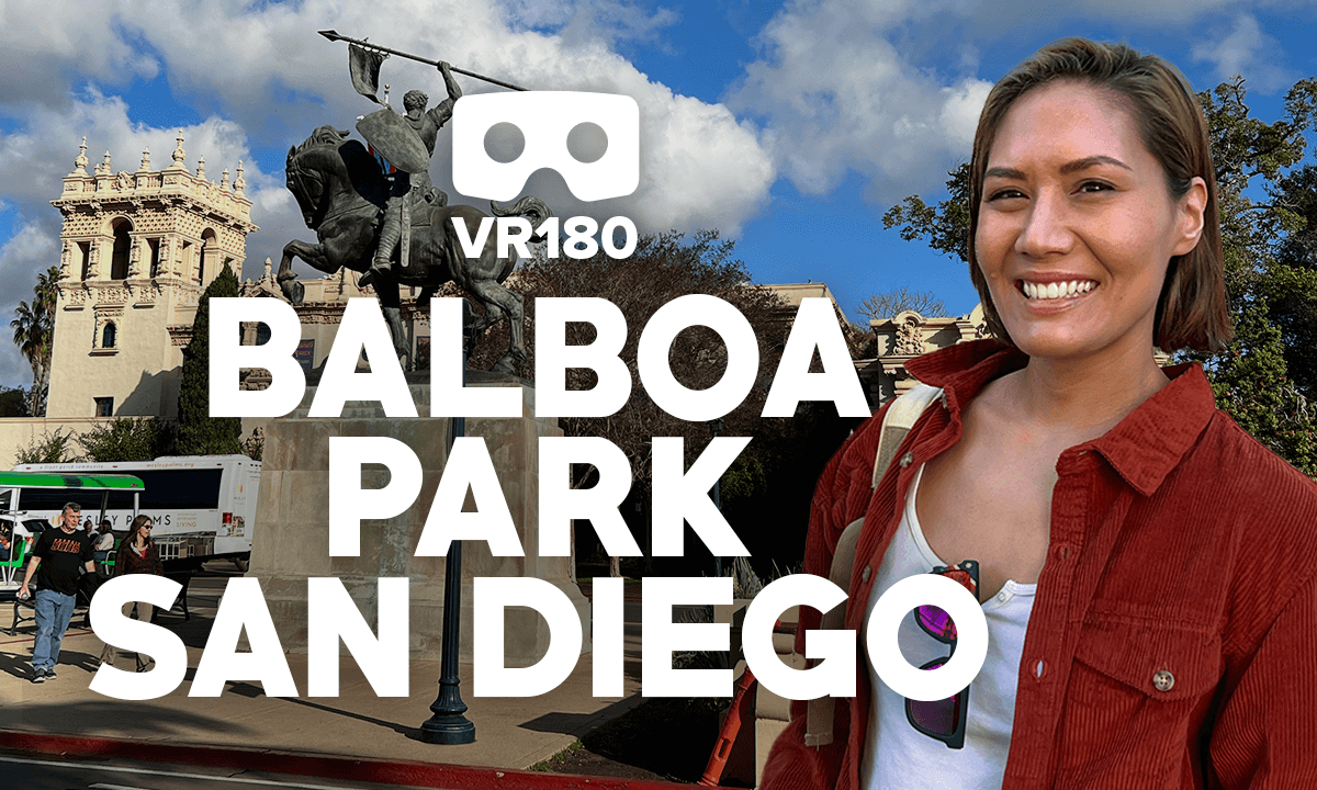 VR180 Balboa Park San Diego Tour