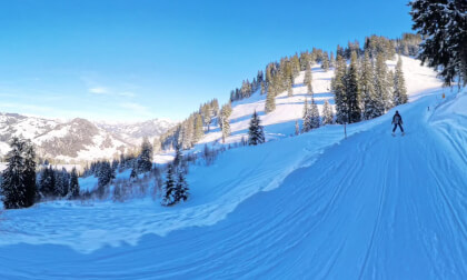 Breathtaking 8K 360° Ski Descent | Chübeli to Oeschseite, Gstaad Switzerland! Breathtaking 8K 360° Ski Descent | Chübeli to Oeschseite, Gstaad Switzerland!