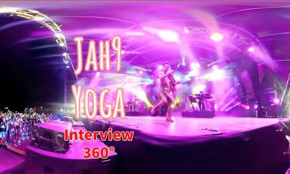Jah9 talks about yoga. VR Video Jah9 talks about yoga. VR
