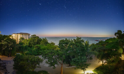 Starry Night & Sunrise Timelapse from Florida Keys VR Video Starry Night & Sunrise Timelapse from Florida Keys VR