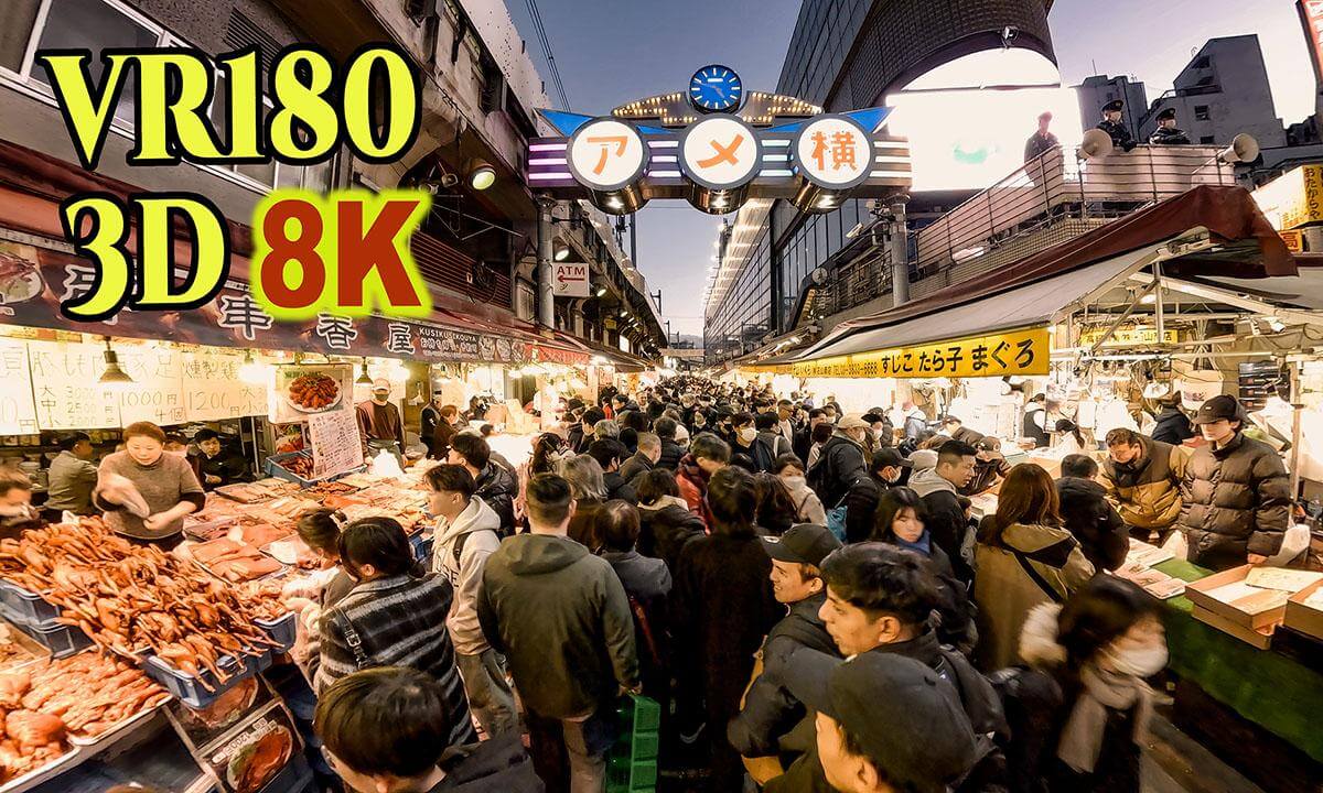 TOKYO Ueno Ameyoko Shopping Street at the End of the Year 2024