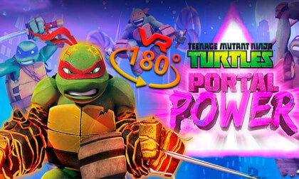 Teenage Mutant Ninja Turtles: Portal Power 180° VR Video Teenage Mutant Ninja Turtles: Portal Power 180° VR