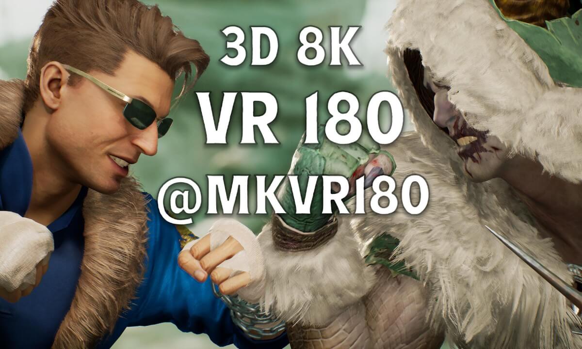 Mortal Kombat VR: Johnny Cage vs General Shao (VR180 8K 3D Battle) | Epic Virtual Fight Scene (MQVR-27F)