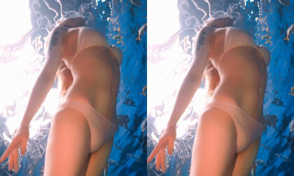 Beauty underwater follow-up Beauty underwater follow-up