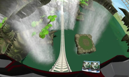 VR180 ジェットコースター録画テスト