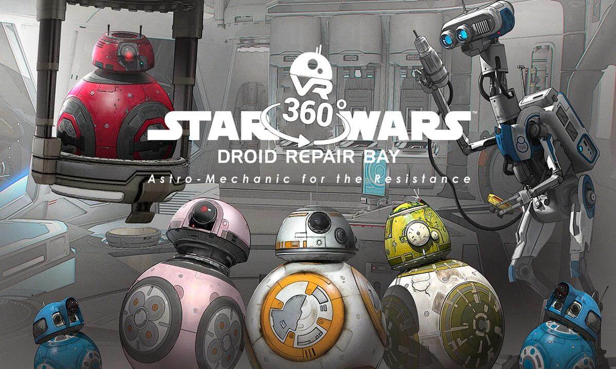 Star Wars Droid Repair Bay VR 360°