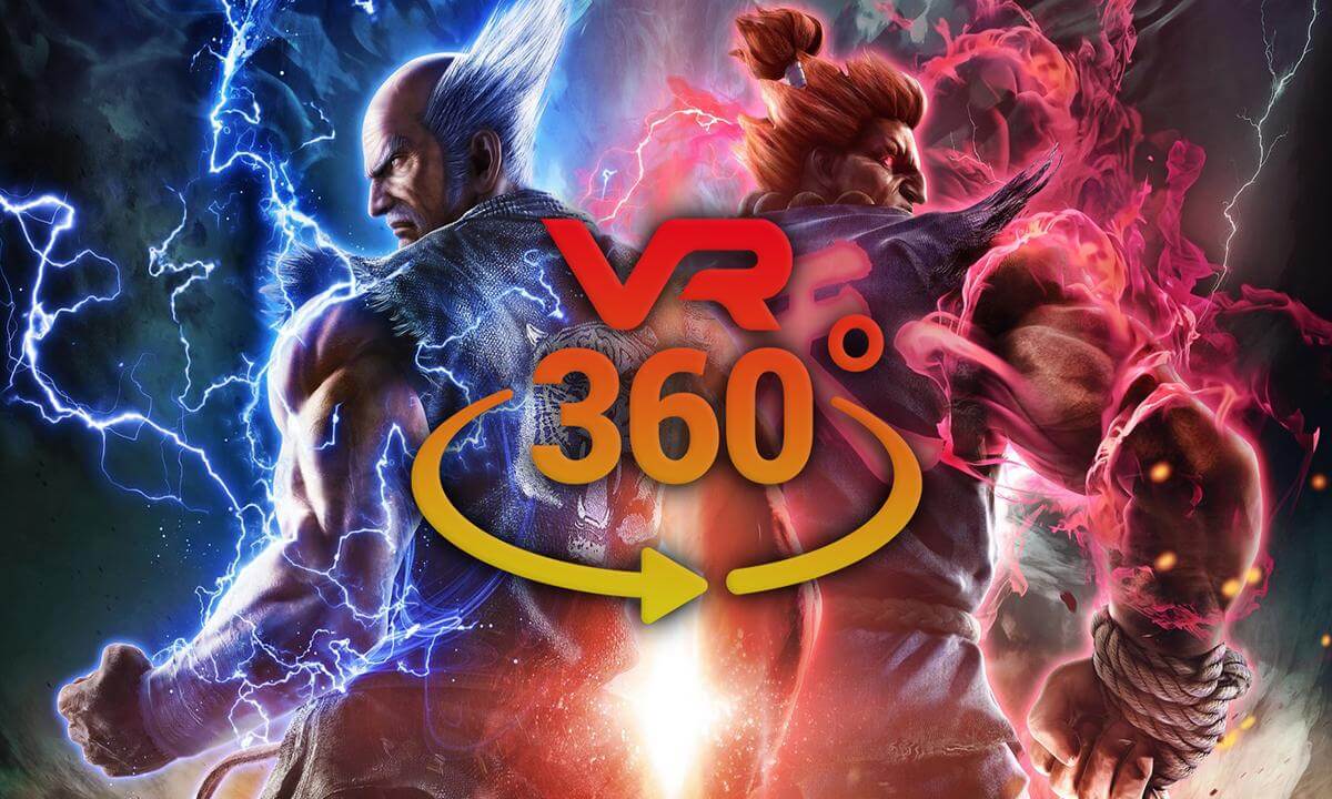Tekken 7 CPU Vs. CPU 50 fighters 25 arenas VR 360° Experience