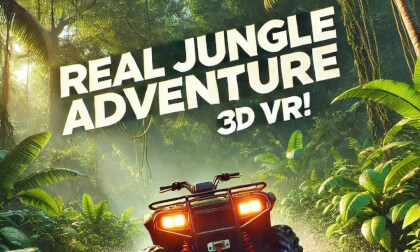 ATV Jungle Trip in Jamaica 180 3D VR ATV Jungle Trip in Jamaica 180 3D VR