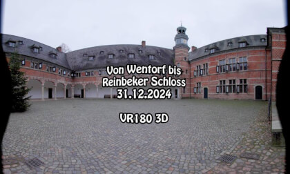Zwischen Wentorf bei Hamburg und Schloss Reinbek (VR180 3D) VR Video Zwischen Wentorf bei Hamburg und Schloss Reinbek (VR180 3D) VR