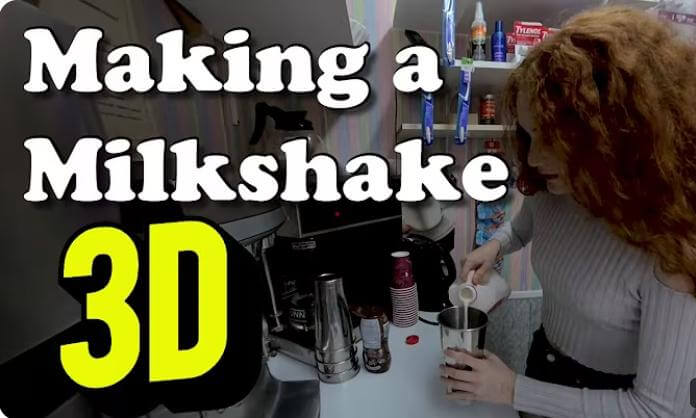 Making a Milkshake on the Cabot Trail Cape Breton Nova Scotia VR Video 180 3D