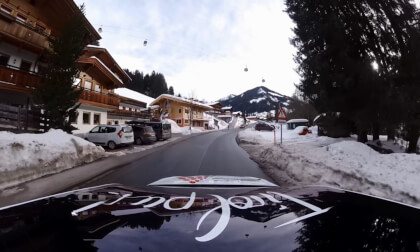 Tesla ride through the Alpbach Valley in Tyrol, Austria (8K360) Tesla ride through the Alpbach Valley in Tyrol, Austria (8K360)