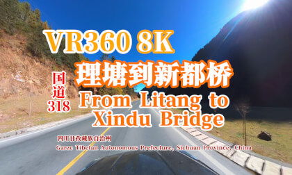 【VR 8K】From Litang to Xindu Bridge 理塘到新都桥 VR Video 【VR 8K】From Litang to Xindu Bridge 理塘到新都桥 VR
