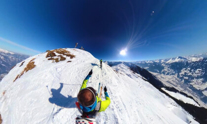 Ski Touring in Tyrol, Austria (8K360) VR Video Ski Touring in Tyrol, Austria (8K360) VR