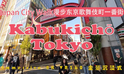 Japan City Walk | Tokyo | 漫步东京歌舞伎町一番街 | Kabukichō