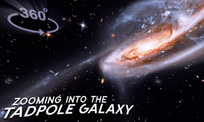 Go Inside the Stunning TadPole Galaxy: A 360 VR Experience [4K]