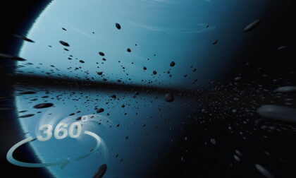 Falling into NEPTUNE - 360 VR Simulation Falling into NEPTUNE - 360 VR Simulation