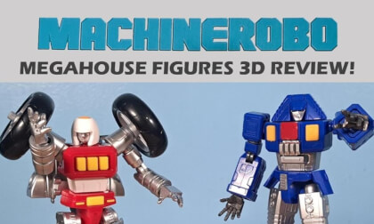 MegaHouse Machine Robo Figure Review in 3D! VR Video MegaHouse Machine Robo Figure Review in 3D! VR
