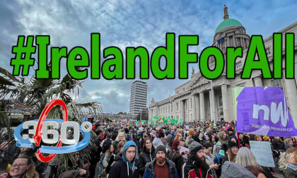 IRELAND FOR ALL solidarity march 18.02.2023 [ 5.7K, 360VR ]