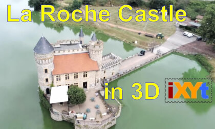 Château de La Roche, Saint-Priest-la-Roche, Loire, France in 3D-iXYt side-by-side video for VR Château de La Roche, Saint-Priest-la-Roche, Loire, France in 3D-iXYt side-by-side video for VR