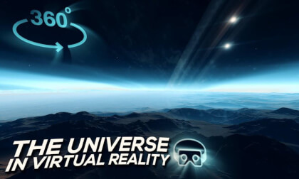 Explore the Universe in Virtual Reality! - 360 Space Journey [4K]