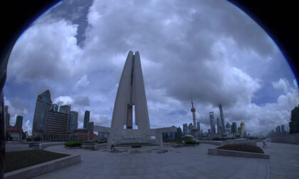 VR180 TOUR IN shanghai , the bond , NanJing Road and Magician Bridge , Relax classic music of Mozart