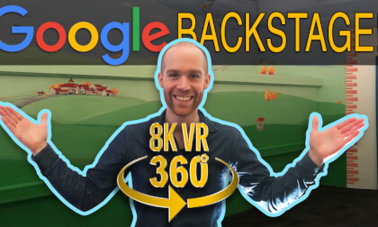 Wonder around in this Google Escape Room - Google Backstage - 8K 360 VR Video!