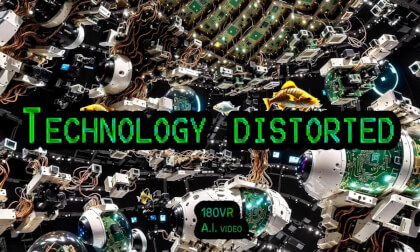 180VR - Technology distorted - (Stable Diffusion, Deforum, Comfyui - (set zoom 0.58 for best viewing)) VR Video 180VR - Technology distorted - (Stable Diffusion, Deforum, Comfyui - (set zoom 0.58 for best viewing)) VR