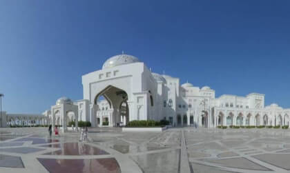 [VR180] UAE, Abu Dhabi, Qasr al Watan, Insta360 Evo