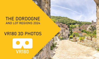 The Dordogne And Lot Regions In France, 3D photographs VR180 Canon RF 5.2mm F2.8L Dual Fisheye lens VR Video The Dordogne And Lot Regions In France, 3D photographs VR180 Canon RF 5.2mm F2.8L Dual Fisheye lens VR