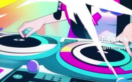 A.I. Anime D.J. Girl VR Video A.I. Anime D.J. Girl VR