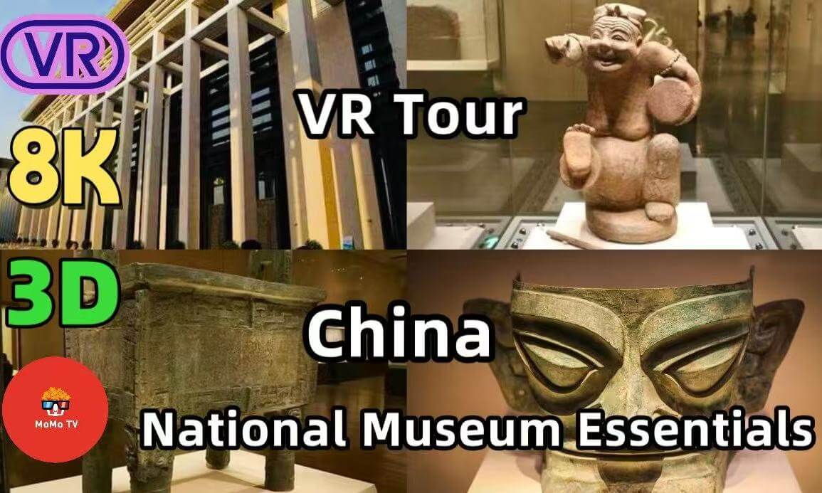 【180° VR】Discovering China: Essential Guide to the China National Museum in VR - 180 8K VR 3D
